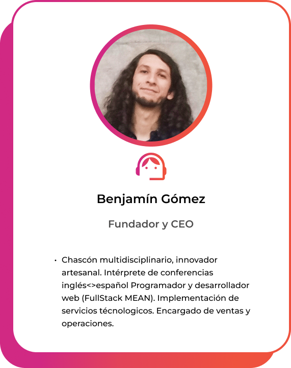 Benjamín Gómez - Fundador y CEO